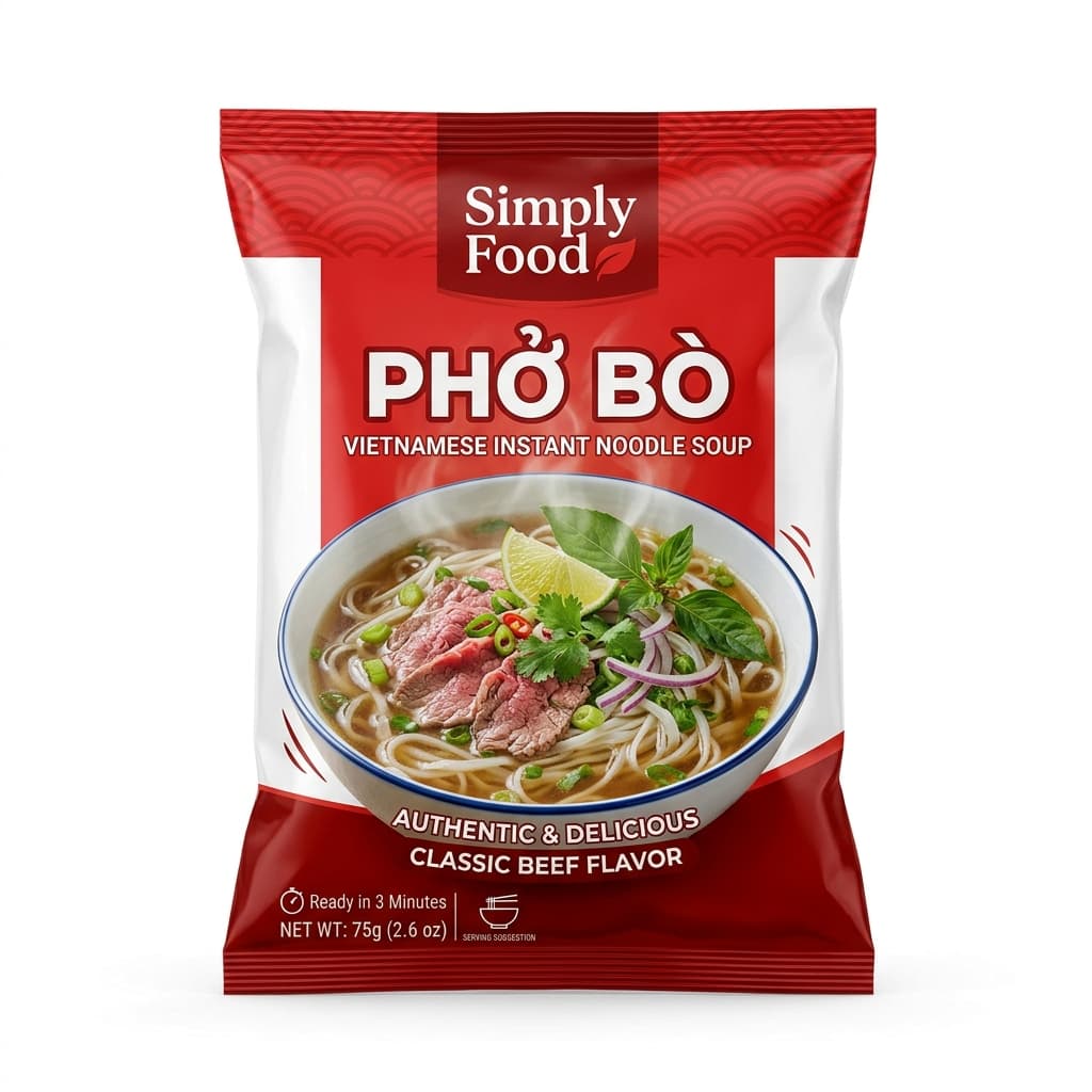 Phแป Bรฒ Instant Noodle